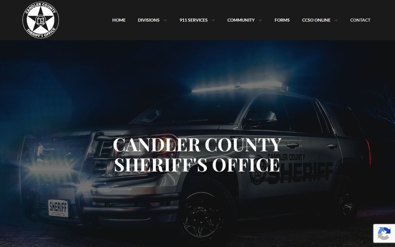 Candler County arrest lookup Sheriff contact information