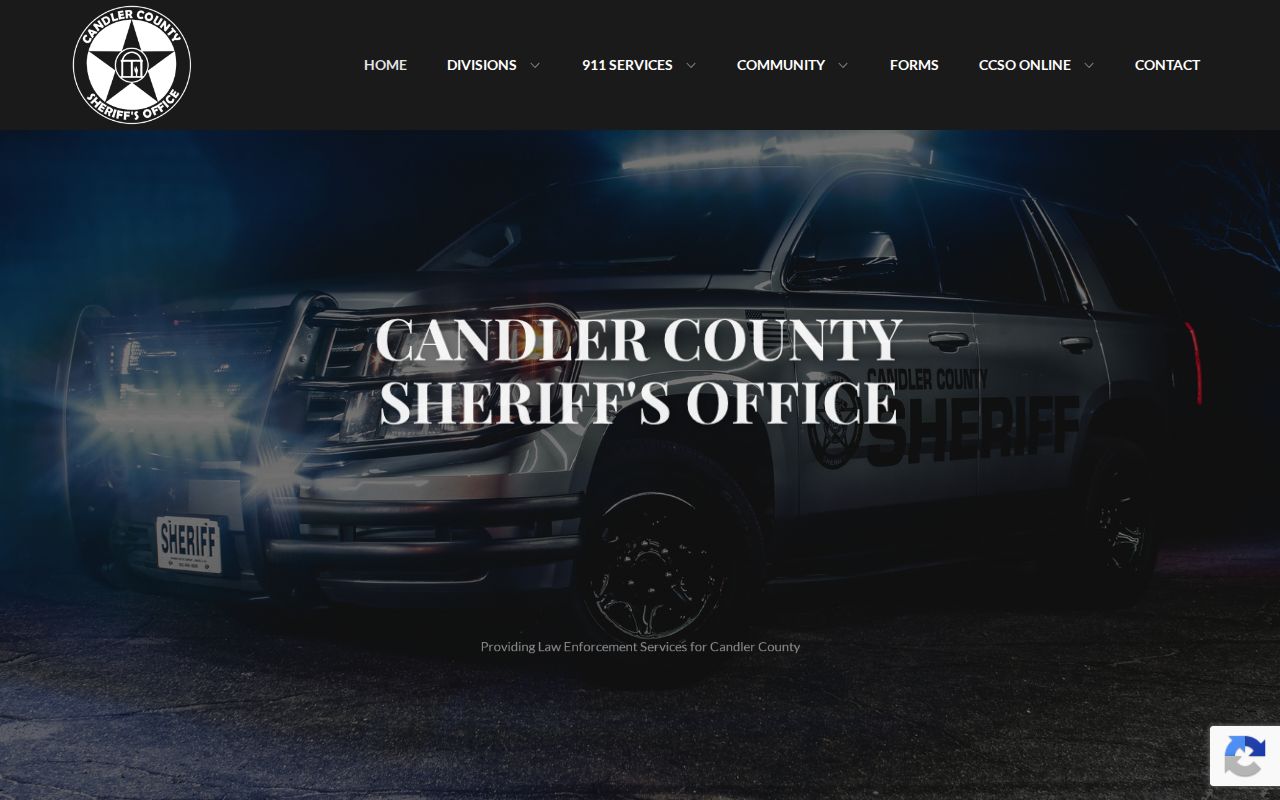 Candler County arrest lookup Sheriff service hub